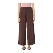 Bruine Palazzo Beachwear Broek Max Mara , Brown , Dames