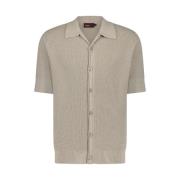 Taupe Herenshirt Aeden , Gray , Heren