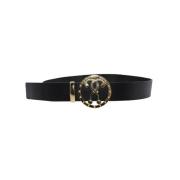 Pre-owned Leather belts Moschino Pre-Owned , Black , Dames