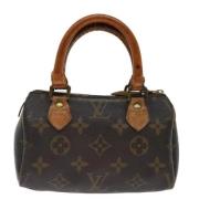 Pre-owned Canvas louis-vuitton-bags Louis Vuitton Vintage , Brown , Da...