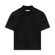 Zwarte T-shirts en Polos Alexander Wang , Black , Dames