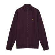 Mesh Gevoerde Trechterhals Jas Lyle & Scott , Purple , Heren