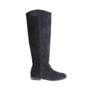 Pre-owned Suede boots Jimmy Choo Pre-owned , Black , Dames