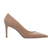 Leren hakken Stuart Weitzman , Beige , Dames