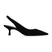 Suede hakken Naomi Stuart Weitzman , Black , Dames