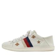 Pre-owned Leather sneakers Gucci Vintage , Multicolor , Dames