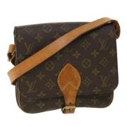 Pre-owned Canvas louis-vuitton-bags Louis Vuitton Vintage , Brown , Da...