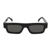 Rechthoekige zonnebril Colpo Retrosuperfuture , Black , Unisex