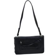 Pre-owned Leather prada-bags Prada Vintage , Black , Dames