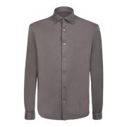 Militair Groen Jersey Shirt Ss23 Dell'oglio , Gray , Heren