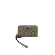 Pre-owned Canvas clutches Coach Pre-owned , Multicolor , Dames