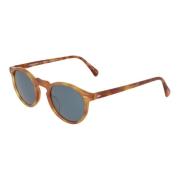 Ronde Acetaat Zonnebril OV 5217S Oliver Peoples , Brown , Unisex