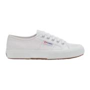 Witte Canvas Sneakers Superga , White , Dames