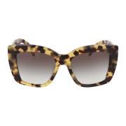 Cat Eye Zonnebril MU 04Ws Miu Miu , Multicolor , Dames