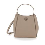 Grijze Bucket Tas Tory Burch , Gray , Dames