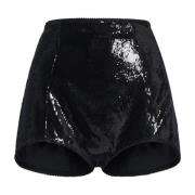Zwarte Shorts voor Heren Dolce & Gabbana , Black , Dames