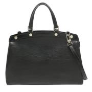 Pre-owned Leather louis-vuitton-bags Louis Vuitton Vintage , Black , D...