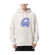 Fuzzy G-Logo Hoodie Gramicci , Gray , Heren