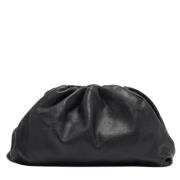 Pre-owned Leather pouches Bottega Veneta Vintage , Black , Dames