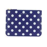 Polka Dots Leren Pouch Comme des Garçons , Multicolor , Dames