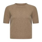 Beige Sweaters voor Stijlvolle Look Maison Margiela , Beige , Dames