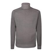 Beige Gebreide Kleding Aw23 Dell'oglio , Gray , Heren