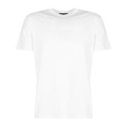 Elegante Ronde Hals T-Shirt Les Hommes , White , Heren