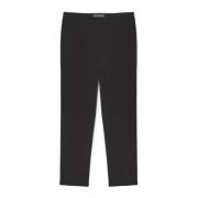 Kleurrijke Rechte Broek Elena Mirò , Black , Dames