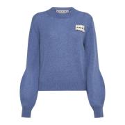Stijlvolle Sweaters Collectie Marni , Blue , Dames