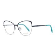 Blauwe Cat Eye Optische Monturen Emilio Pucci , Blue , Dames