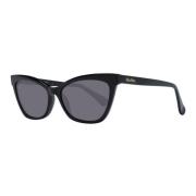 Stijlvolle Cat Eye Zonnebril met UV-bescherming Max Mara , Black , Dam...