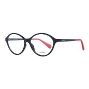 Zwarte ronde optische monturen voor vrouwen Max & Co , Black , Dames