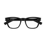 Vierkante montuur bril Saint Laurent , Black , Unisex