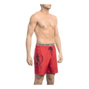 Heren Zwemkleding Collectie Lente/Zomer Bikkembergs , Red , Heren