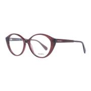 Burgundy Cat Eye Optical Frames Max & Co , Brown , Dames