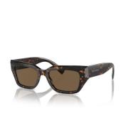 Cat Eye Zonnebril - Schildpad Dolce & Gabbana , Brown , Unisex