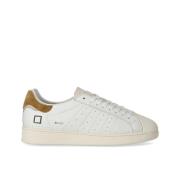 Witte Bruine Sneaker met Suède Inzet D.a.t.e. , White , Heren