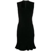 Pre-owned Polyester dresses Alaïa Pre-owned , Black , Dames