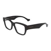 Vierkante Montuur Bril Gg1428O Gucci , Black , Unisex