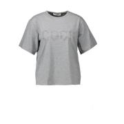 Stone Tee in Lichtgrijs Co'Couture , Gray , Dames