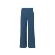 Orion Blue Flare Leg Pants mbyM , Blue , Dames