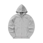 Hoodie met rits 100% katoen Carhartt Wip , Gray , Heren