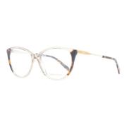 Bruine Cat Eye Optische Monturen Emilio Pucci , Multicolor , Dames