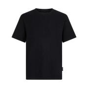 Zwart Towelling T-Shirt Radical , Black , Heren
