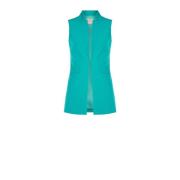 Effen mouwloos vest - Lente-Zomer 2024 Collectie Rinascimento , Green ...