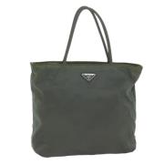 Pre-owned Nylon prada-bags Prada Vintage , Green , Dames