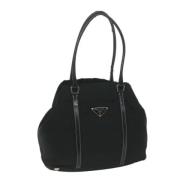 Pre-owned Nylon prada-bags Prada Vintage , Black , Dames