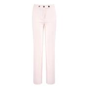 Ivory Flare Broek Nenette , Beige , Dames