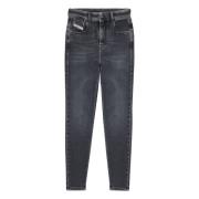 Super skinny Jeans - 1984 Slandy-High Diesel , Gray , Dames