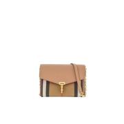 Kleine Macken Schoudertas Burberry , Brown , Dames